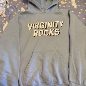 Virginity rocks hoodie
